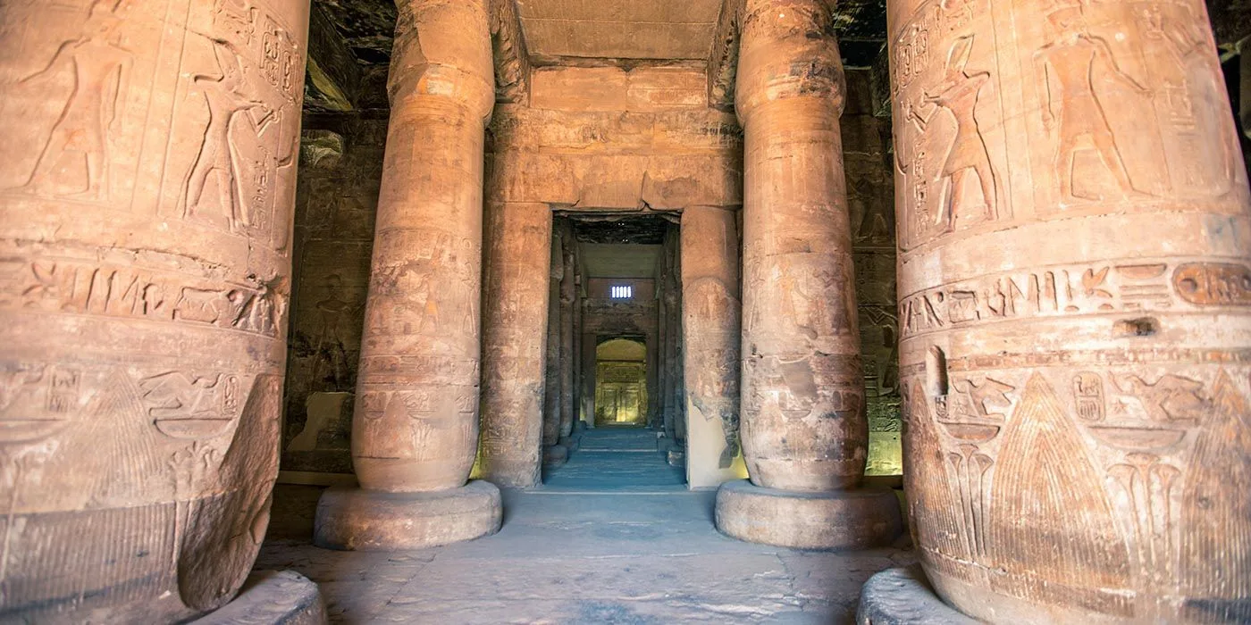 Totentempel des Sethos I. in Abydos